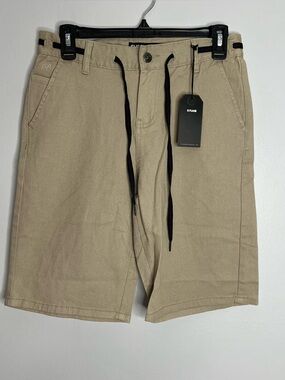 Vintage Y2K Plan B Ryan Sheckler Canvas Shorts Mens 28 Khaki NWT